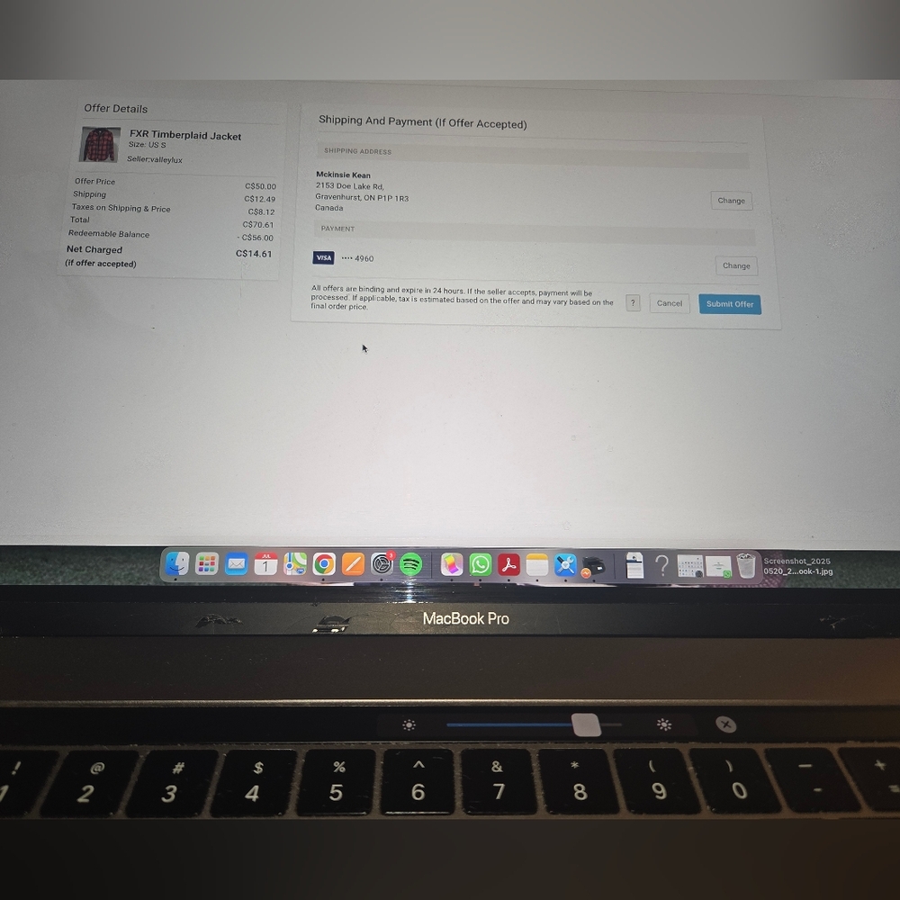 Macbook Pro 2019 - Picture 2 of 3